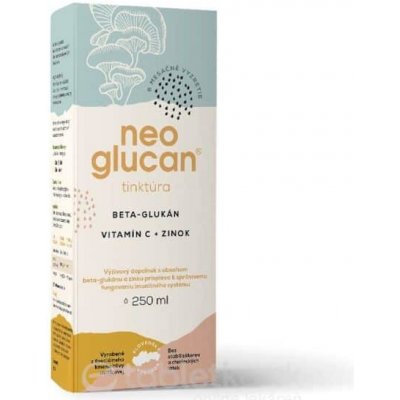 NeoGlucan tinktúra beta-glukán vitamín C a zinok 250 ml