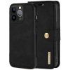 DG.MING 2 v 1 odnímateľné flipové puzdro pre iPhone 13 Pro Max - čierne - možnosť vrátiť tovar ZADARMO do 30tich dní