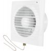 Kúpeľňový ventilátor Dalap 150 ELKE L s ťahovým spínačom