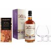 Malecon 15y + Chocolate Amatller 70% 70g + 40% 0,7 l (dárčekové balenie 2 poháre)