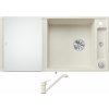 Blanco AXIA III XL 6 S biela soft + sklenená krájacia doska 527051 + Blanco DARAS biela soft 526935
