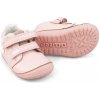 D.D. Step Detské Prechodné Barefoot Topánky S070-61244 Baby Pink