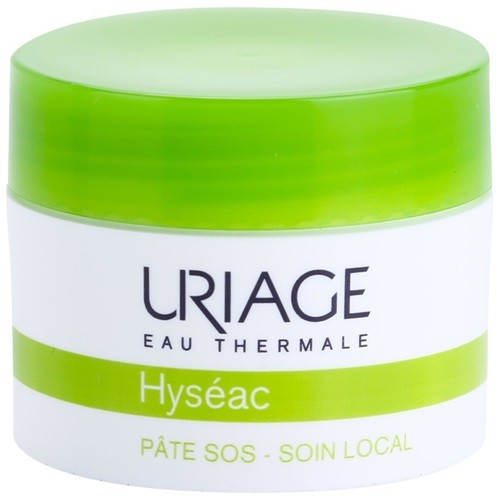 Recenzie Uriage Hyséac lokálna starostlivosť na noc proti nedokonalostiam  aknóznej pleti SOS Paste - Local Skin-Care Spot Control Purifying 15 g -  Heureka.sk
