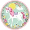 EKO Papierové taniere Jednorožec - Magic 23 cm - 8 ks
