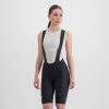 SPORTFUL Cyklistické nohavice krátke s trakmi - BODYFIT CLASSIC - čierna M