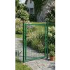 Brána Strend Pro METALTEC ECO, 1000/1600/50x50 mm, hranatý rám, zelená, jednokrídlová, záhradná, ZN+PVC, RAL6005