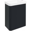 SAPHO - ZORBA umývadlová skrinka 39x50x21,5cm, antracitový mat LT113-3434