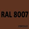 RAL 8007 uretánová auto farba lesklá alebo matná 1 liter + tužidlo + riedidlo (RAL8007 FAWN BROWN originálny odtieň uretánovej farby s lakom ( ČSN 2342 ))
