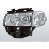 TUNING-TEC Predné svetlá, VW T4, 1996-2003, BUS ANGEL EYES CHROM