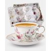 ADH Natala porcelánová súprava 2 šálok 220ml s podšálkami