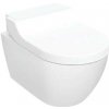 Geberit AquaClean - Elektronický bidet Tuma Comfort s keramikou, závesný, TurboFlush, SoftClosing, KeraTect, biela 146.290.11.1