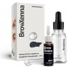 Brow Xenna Henna Kit for Eyebrows – Henna na obočí 10 ml + báze s kyselinou hyaluronovou 30 ml Barvy: Graphite Concentrate + Hyaluronic base