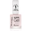 Rimmel Super Gel Step 1 lak na francúzsku manikúru odtieň 091 English Rose 12 ml