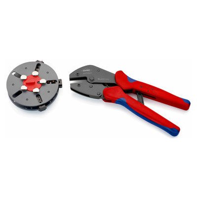 Knipex MultiCrimp 97 33 01 Lisovacie kliešte s výmenným zásobníkom 250mm (97 33 01)