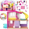 Mattel Mini Bábika BarbieLand Domček Dollhouse so zvieratkom a domčekom pre zvieratko