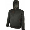 BENNON NORTOS SWEATSHIRT / Mikina z kombinovaného materiálu s kožušinou - čierna/sivá L