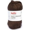 EASY CROCHET CAPRI Katia Farby EASY CROCHET CAPRI: 103 čokoládová hnedá 100% bavlna