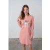 Dámská noční košile 17521 Vamp růžová L