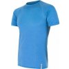 SENSOR MERINO ACTIVE pánske tričko kr.rukáv modrá Veľkosť: M