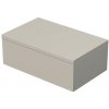 Kúpeľňová skrinka pod umývadlo na desku Naturel Ratio 80x29,6x50 cm kašmír mat ND801Z26PU.A3746