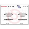 BREMBO Sada brzdových platničiek kotúčovej brzdy P24158