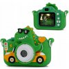 Digitálny fotoaparát XREC X2 48MP Kamera 1080p pre dieťa 5x MP3 hry Dinosaurus