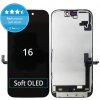 LCD displej + Dotykové sklo Apple iPhone 16 FixPremium Soft