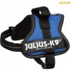 Julius-K9 silový postroj Mini-Mini/XS 40-53 cm/22 mm - modrá