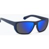 Pánske slnečné okuliare Polaroid PLD 7057/S matte blue/blue mirror polarized