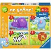 Ravensburger Moje prvé puzzle On Safari (2, 3, 4 a 5 dielikov) - Vzdelávacie
