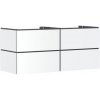 Skrinka pod umývadlo pod dosku Hansgrohe Xilesa E 137,5x62x55 cm biela matná 54305700