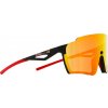 REDBULL SPECT okuliare STUN matt black/miror red-brown
