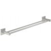GROHE GROHE 41104DC0 - Dvojitý držiak na uteráky QUICKFIX START CUBE 654 mm nerezová oceľ GH1402 + záruka 3 roky zadarmo + záruka 3 roky zadarmo