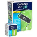 Recenze Contour Plus One glukometer + 55 ks testovacích prúžkov