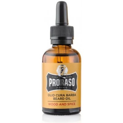 Proraso Beard Oil Wood and Spice - ochranný olej na bradu s vôňou cédru a korenín 30 ml