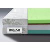 BENAB Matrac FLORA BIO PLUS Tvrdosti a rozmery: tvrdost T3 rozmer 180x200