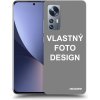 Picasee silikónový čierny obal pre Xiaomi 12 - Vlastný design/motiv