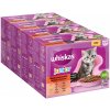 Jumbobalenie Whiskas Junior kapsičky 96 x 85 g - klasický výber v omáčke