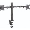 CONNECT IT TwinArm stolní držák na 2 monitory, ČERNÝ CMF-3203-BK