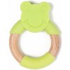 Bo Jungle B Teether Animal Wood Green Frog zelená
