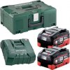 Metabo BASIS-SET 2 X LIHD 8.0 AH Akumulátory + ASC Ultra nabíjačka + Metaloc, 685131000