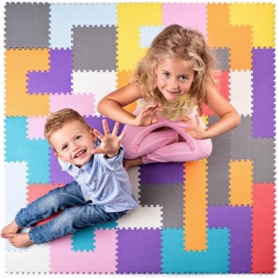 Ourbaby puzzle mat mix farieb