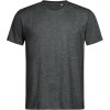 Stedman Tričko Crew Neck T Lux, krátký rukáv, unisex COT057000b6305-dark grey h 2XL Melír šedá tmavá
