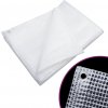vidaXL Plachta Leno 140 g/m² 3x3 m biela 151610
