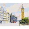 ZUTY Maľovanie podľa čísel - BIG BEN V LONDÝNE Rámovanie: bez rámu a bez vypnutia plátna, Rozmer: 80x100 cm