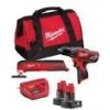 MILWAUKEE M12 BPP2D-402B (aku set 12 V náradia, obsahuje: M 12 BDD a C 12 MT)