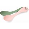 Light My Fire Spork original 2-pack sandygreen/dustypink 2412411313