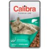 Calibra Kapsička Premium Cat Sterilised Pečeň v omáčke 24 x 100 g