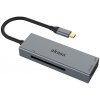 AKASA USB 3.2 Type-C čítačka kariet AK-CR-09BK