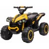 mamido Detská elektrická štvorkolka XC-sport 2x45W žltá